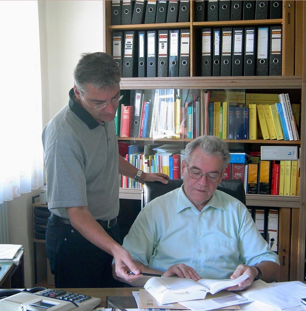 Arbeitssituation in der Kanzlei